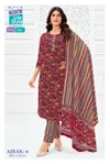 Ajrak Vol 6 By Mcm Cotton Printed Kurti With Bottom Dupatta